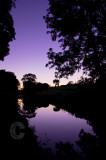 Tvierton Canal after dark
