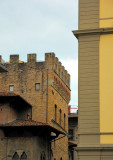 A tower and a column in Florence
