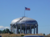 Sacramento water tower Flag