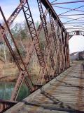 old railway <br>railroad bridge