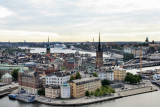Gamla Stan (Old town) from the Town Hall Tower