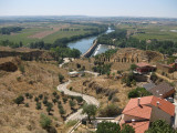 Rio Duero a su paso por Toro (Zamora)