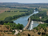 Rio Duero a su paso por Toro (Zamora)