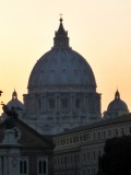 Atardecer sobre Roma