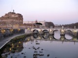 Rio Tiber desde el Ponte Vittorio Emanuele II