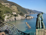 Monterosso al Mare. Estatua de San Francesco