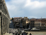 Segovia. Plaza del Azoguejo