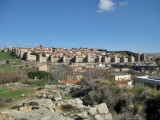 Avila. Vista desde el Mirador de los Cuatro Postes