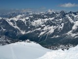 View from the Klein Matterhorn at 3883 mts (12739 ft)