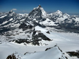 View from the Klein Matterhorn at 3883 mts (12739 ft)