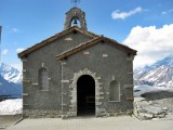 Little chapel in the Gornergrat at 3089 mts