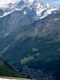 Zermatt. Hiking in the Schwarzsee area