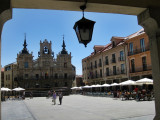 Astorga (Len).Plaza Mayor