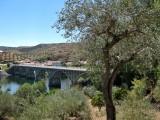 Puente sobre el Rio Duero en Barca De Alba