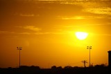 Sunset at Honolulu Airport