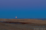 Moonset At Webb SK.