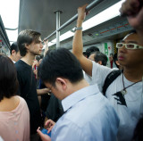 JOJO in the subway.