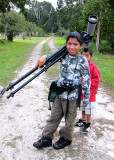 Scope bearer -- do you think hes a proud young man?!