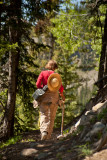 Audrey on Trail