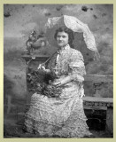 Su nombre era Martha, le dedic esta foto a su madre en 1905