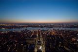 From the top of the Empire State Building