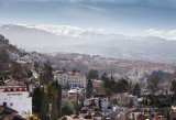 Early morning view over Granada