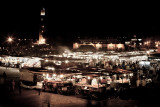 Djemaa El Fna at night