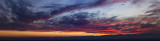 Hogsback Sunset Panorama A Few Minutes Later