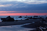 Harris Beach After Sunset