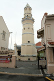 Mosque around some quiet streets