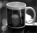 Face on a mug