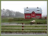 Red Barn, front view.