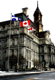The Montreal City Hall in the Old Montreal.