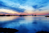 Sunset over Collingwood Harbour