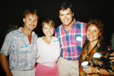 Rick Mullin, Jill Walker Foster, Bob Nightingale and Nancy Lotus Bruder - 1987