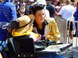 Elvis with a Fan - 2012
