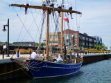 Playfair arrives at the Collingwood Shipyards Launch Basin - Aug 8, 2012