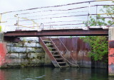 Stairs to ? in the old Collingwood Shipyards Dry Dock - Aug, 2012