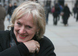 Lisa in Trafalgar Square