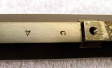 Detail:  Weight Marking on Barrel