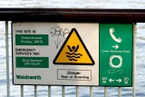 Risk of drowning ?
