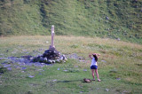 Cross near to Gergetis Smeba