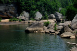 BOULDERS ON THE CUMBERLAND RIVER