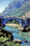 Mostar Bridge, before