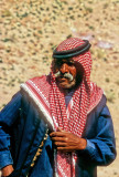 Bedouin Elder with typical, manly moustaches...