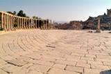 Jarash Forum, later near sunset...