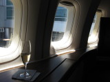 First Class Room on Cathay Pacific