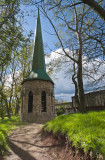 Fibreglass Spire from the outside