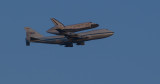 Space Shuttle Discovery on the SCA