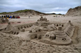 Château de sable, Plage de Sandy Hook, Havre-Aubert